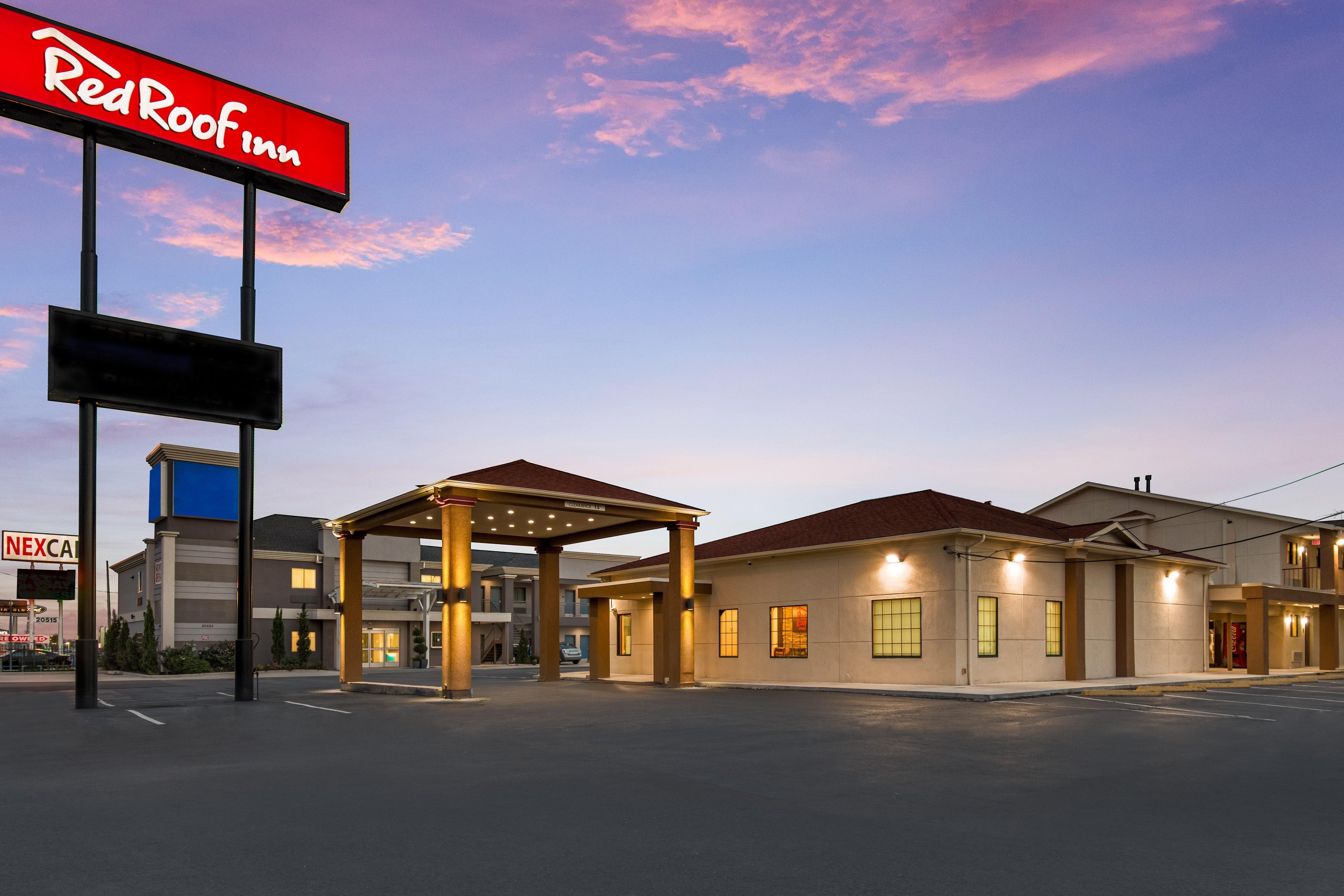 Red Roof Inn Houston - Spring North Exterior foto